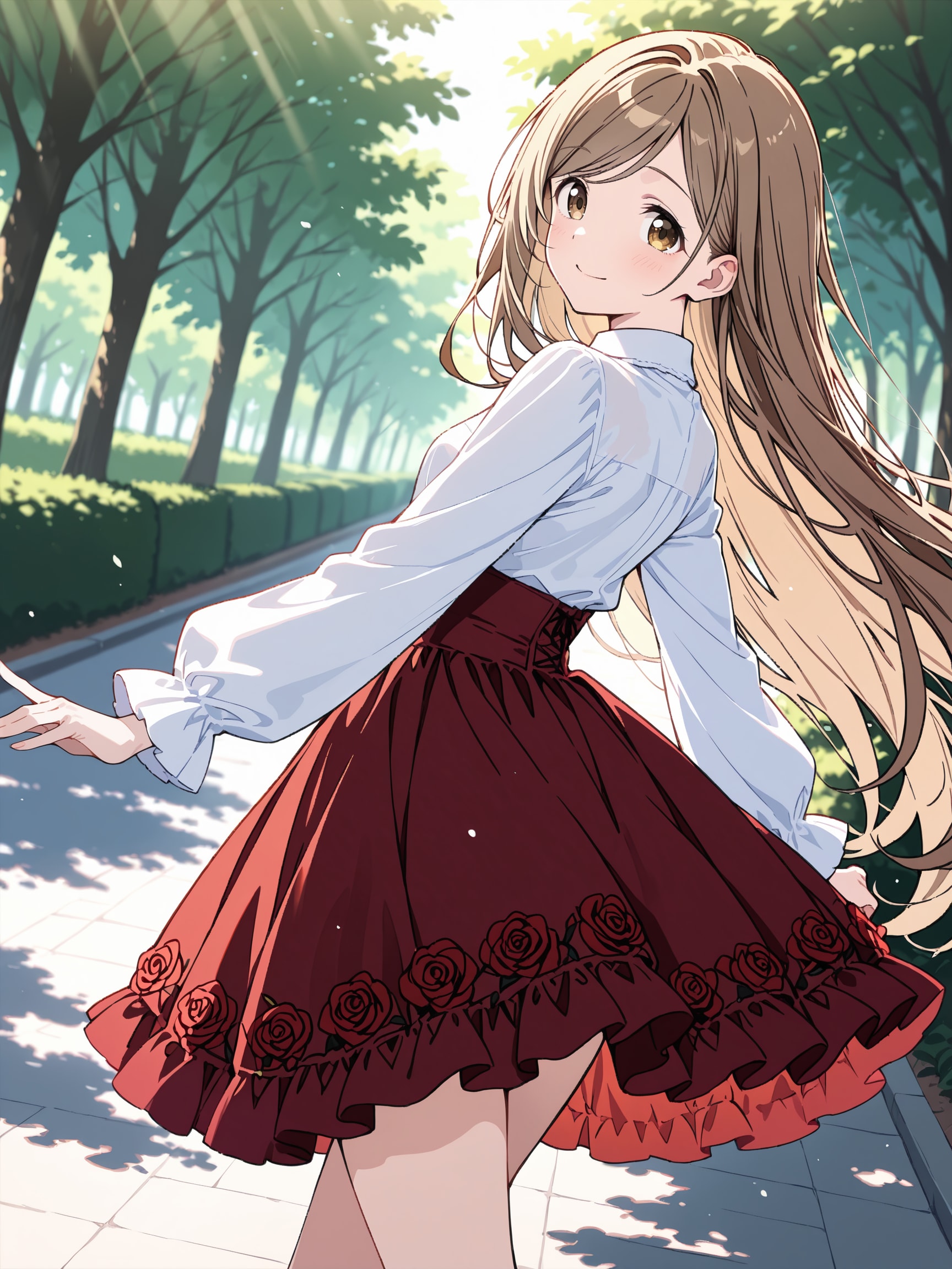 長髪のうちの子