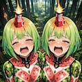 ちちぷい生成メカ娘　マンガ「スイカ」 6枚目