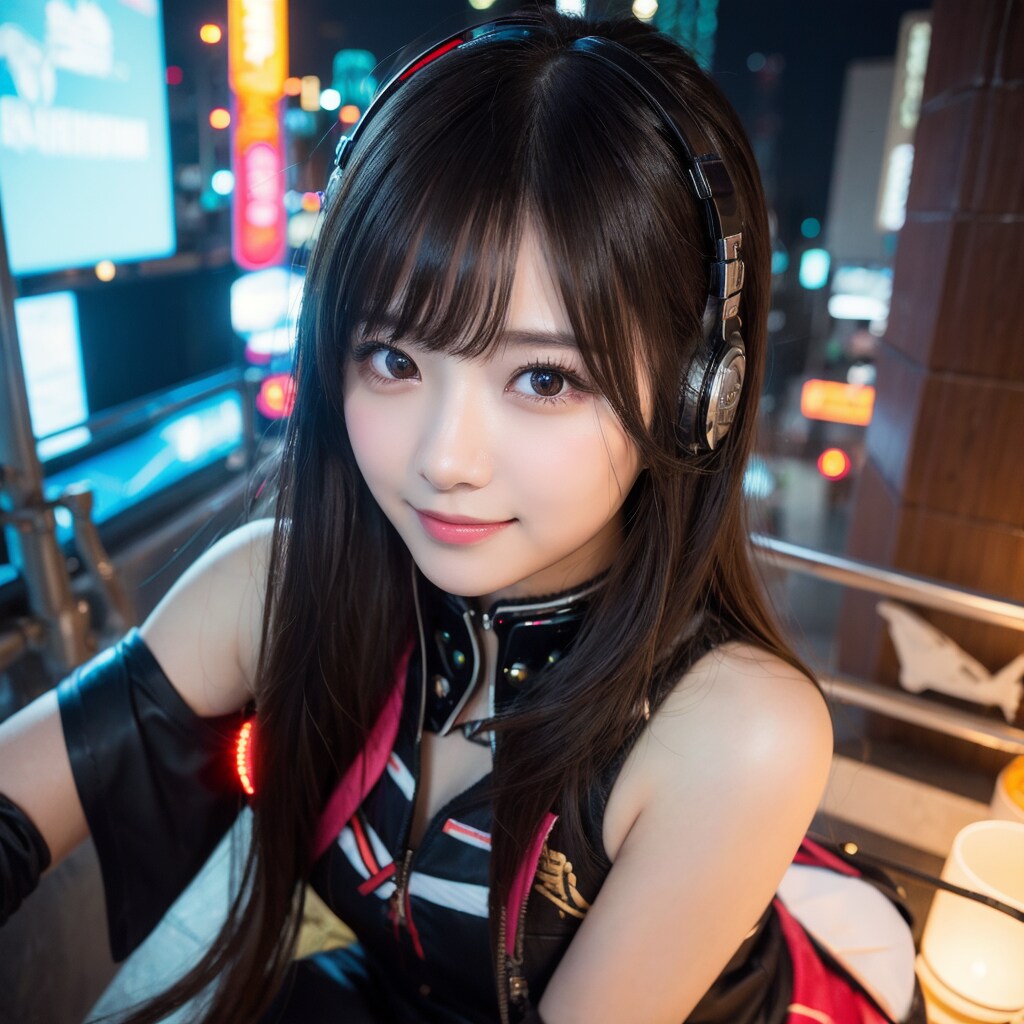 コスプレアイドル風美少女