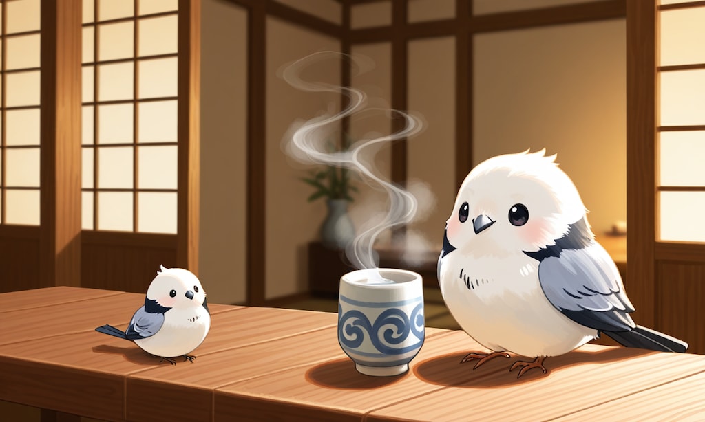 甘酒の日とシマエナガの日