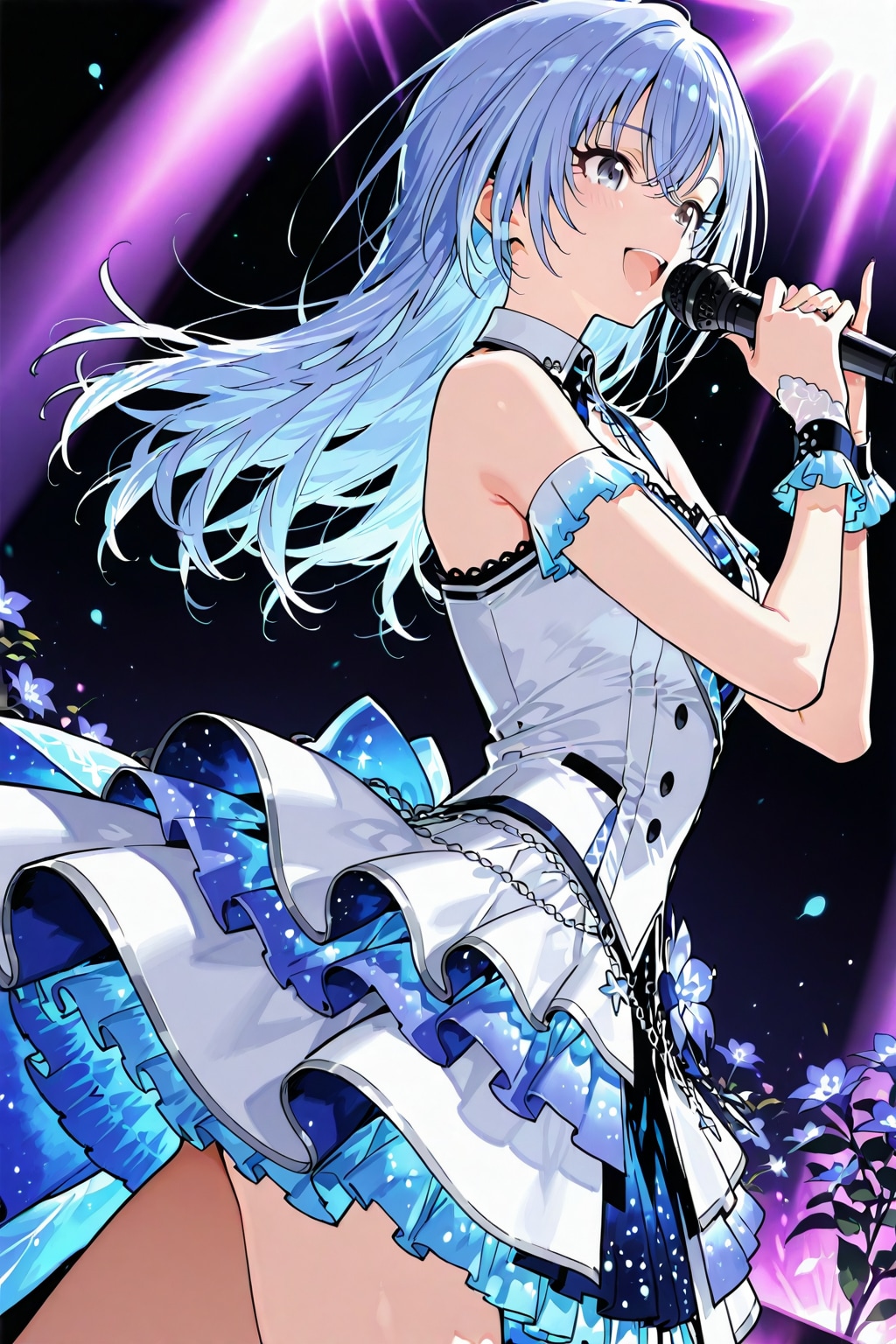 【コンサート】鈴木羽奈ちゃん　新作衣装　by DPM++ 2M SDE Karras