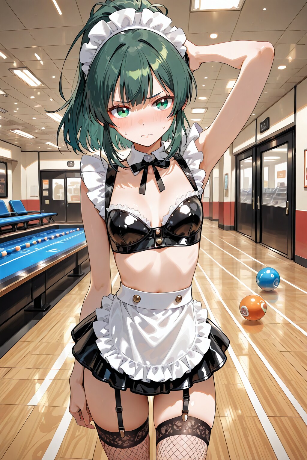 すみません、寝坊しました