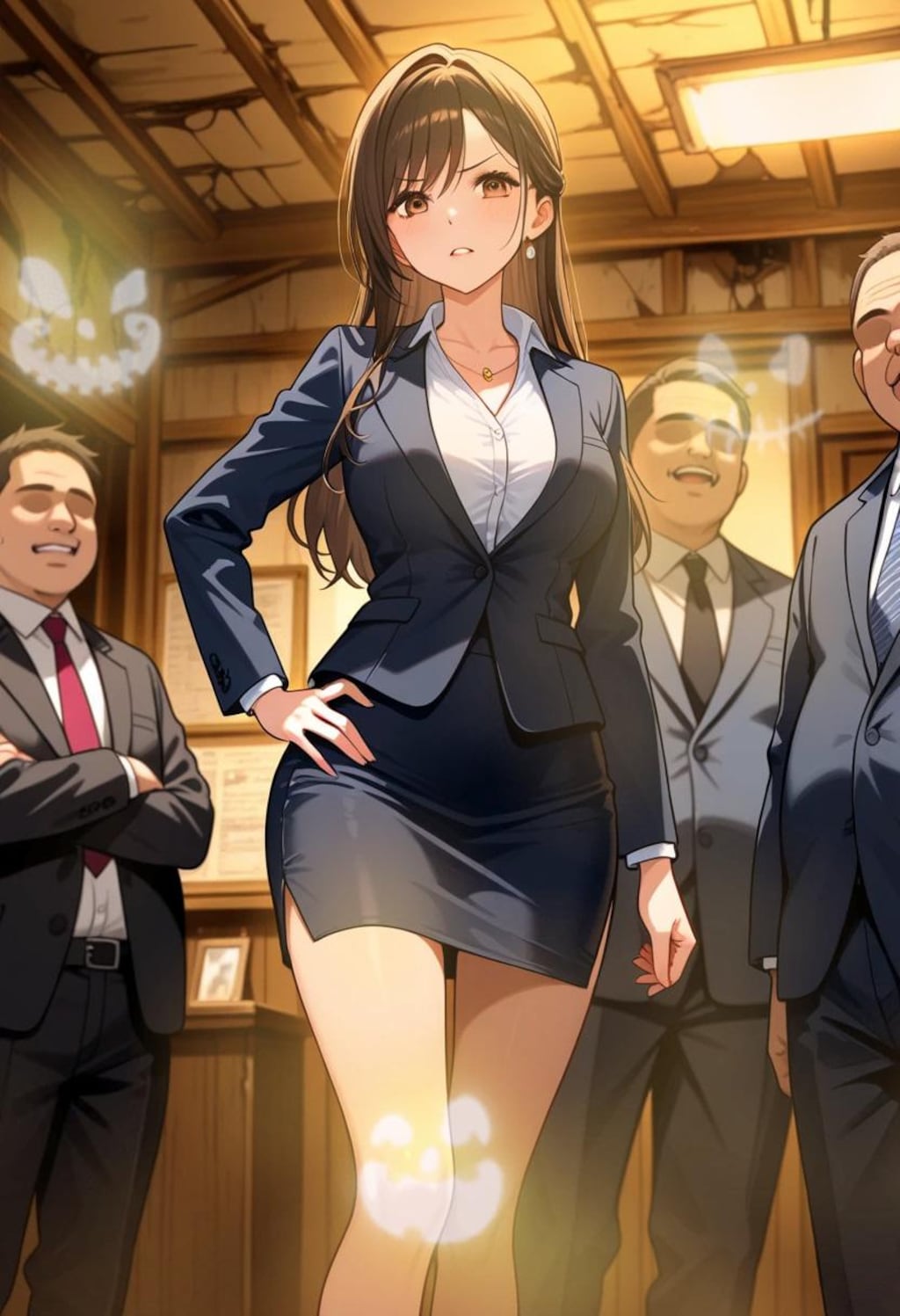 狙われた女教師