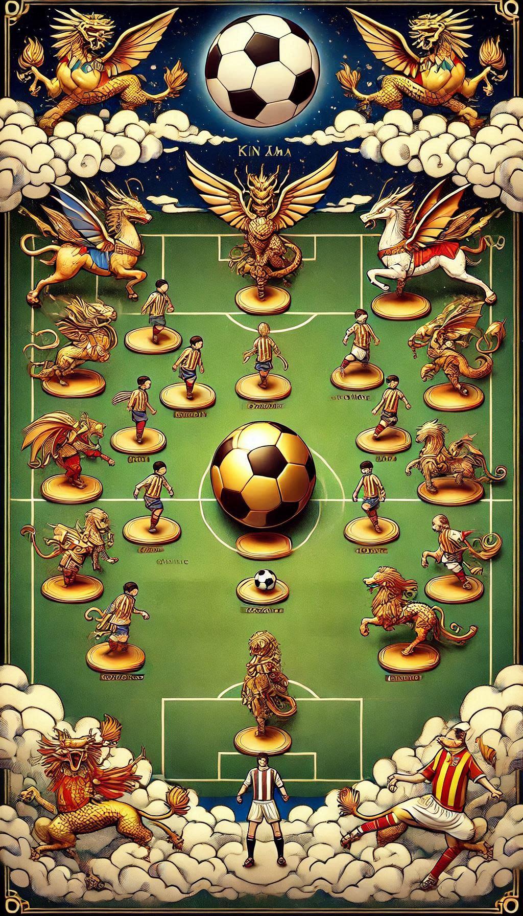 キンタマサッカーフォーメーション | の人気AIイラスト・グラビア