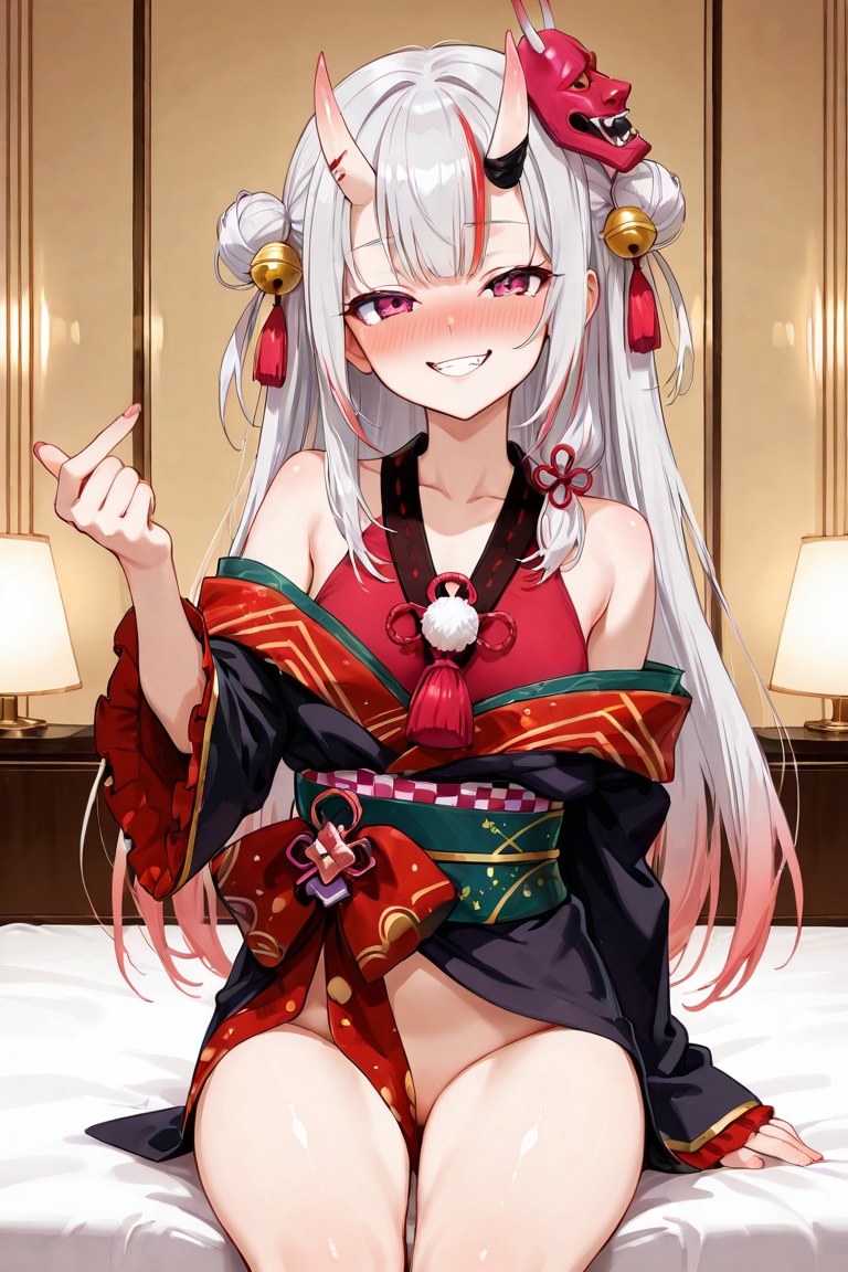 百鬼あ〇め　ホテルでえっち