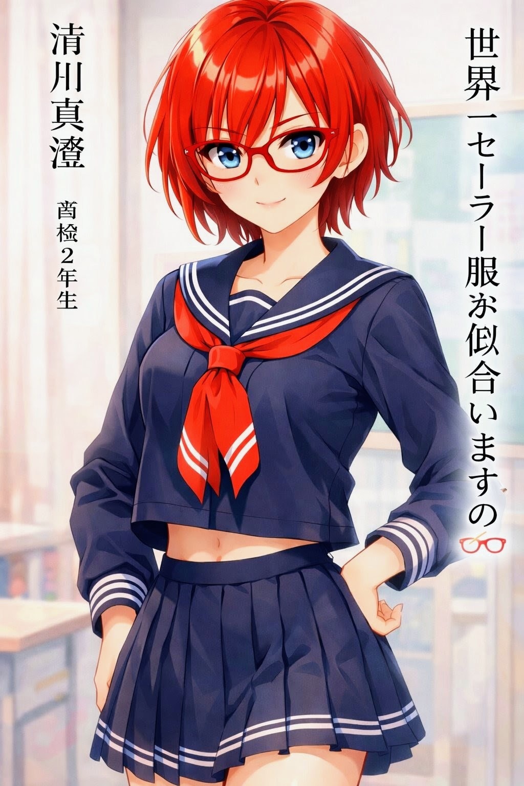 ウルトラスーパー美少女真澄お姉やん👓️✨34 | の人気AIイラスト・グラビア