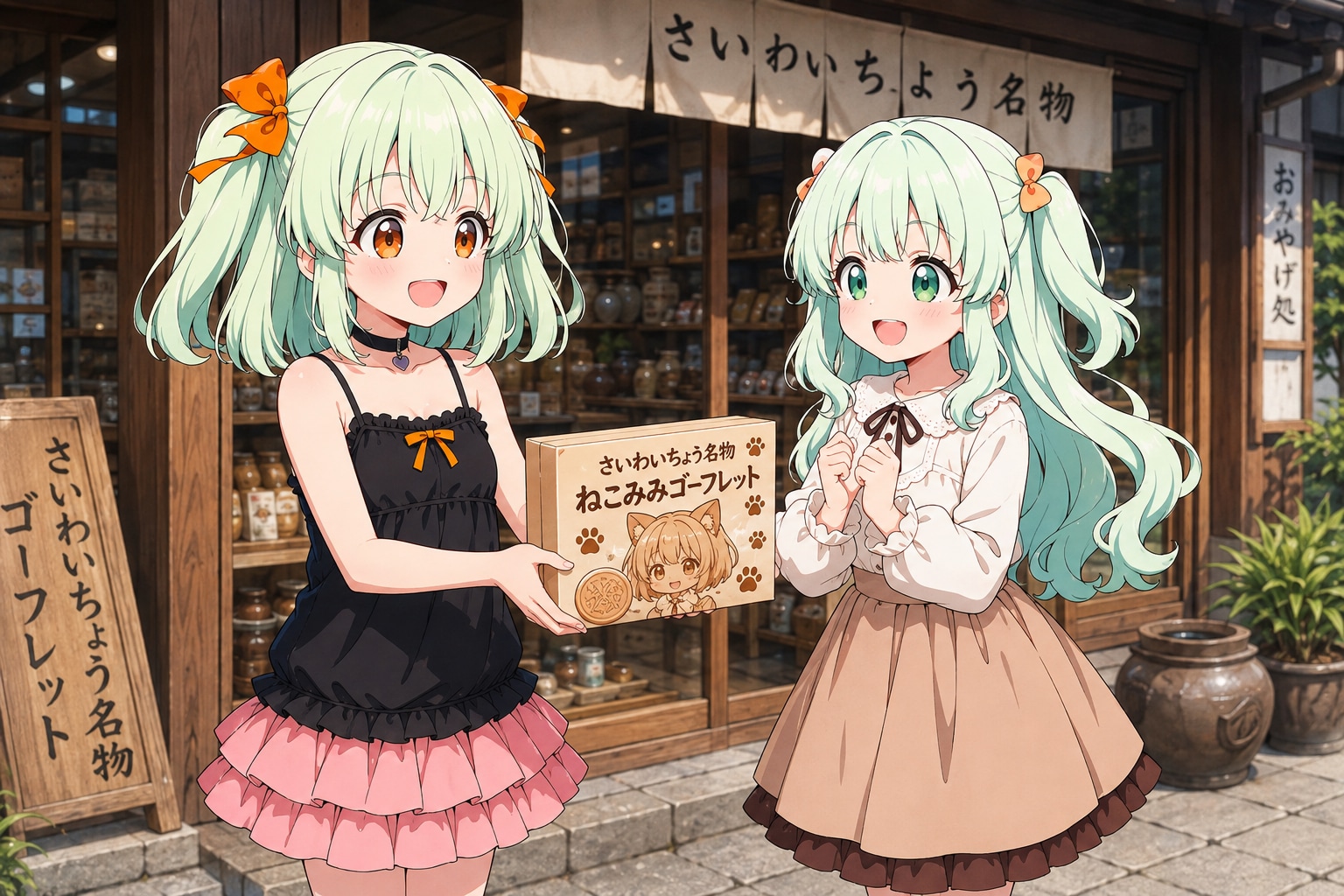 藍さんにお土産をお渡ししました🎁