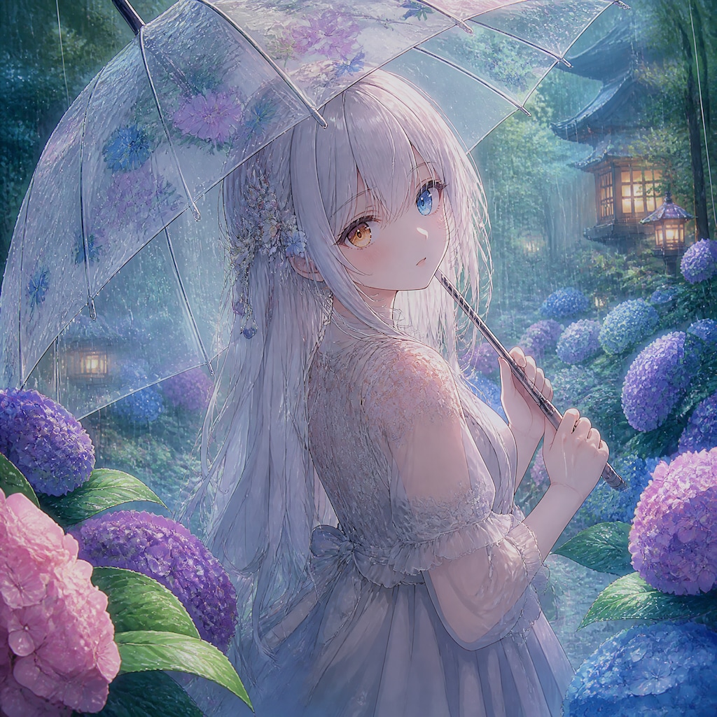 雨と女の子（２）虹宮あかり