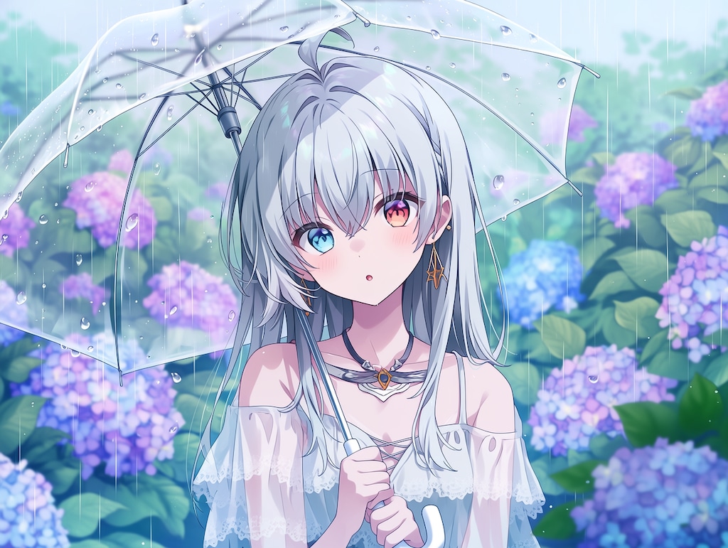 雨と女の子（２）虹宮あかり