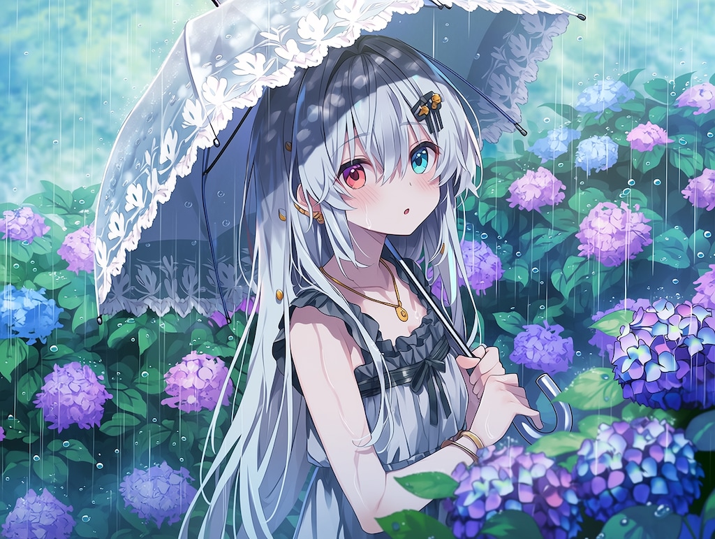 雨と女の子（２）虹宮あかり