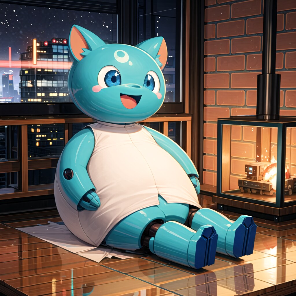 7/11の猫型ロボット | の人気AIイラスト・グラビア