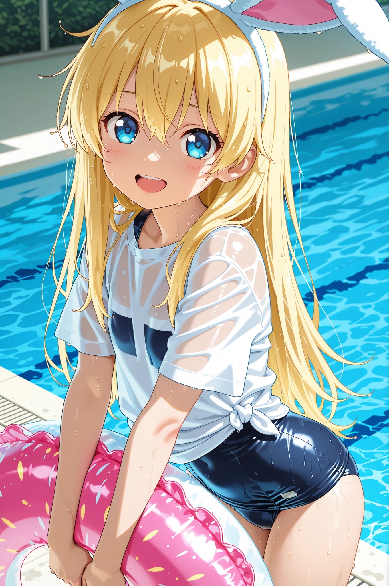 透明感のあるバニー_神崎芹那