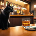 Cat in the bar 2枚目