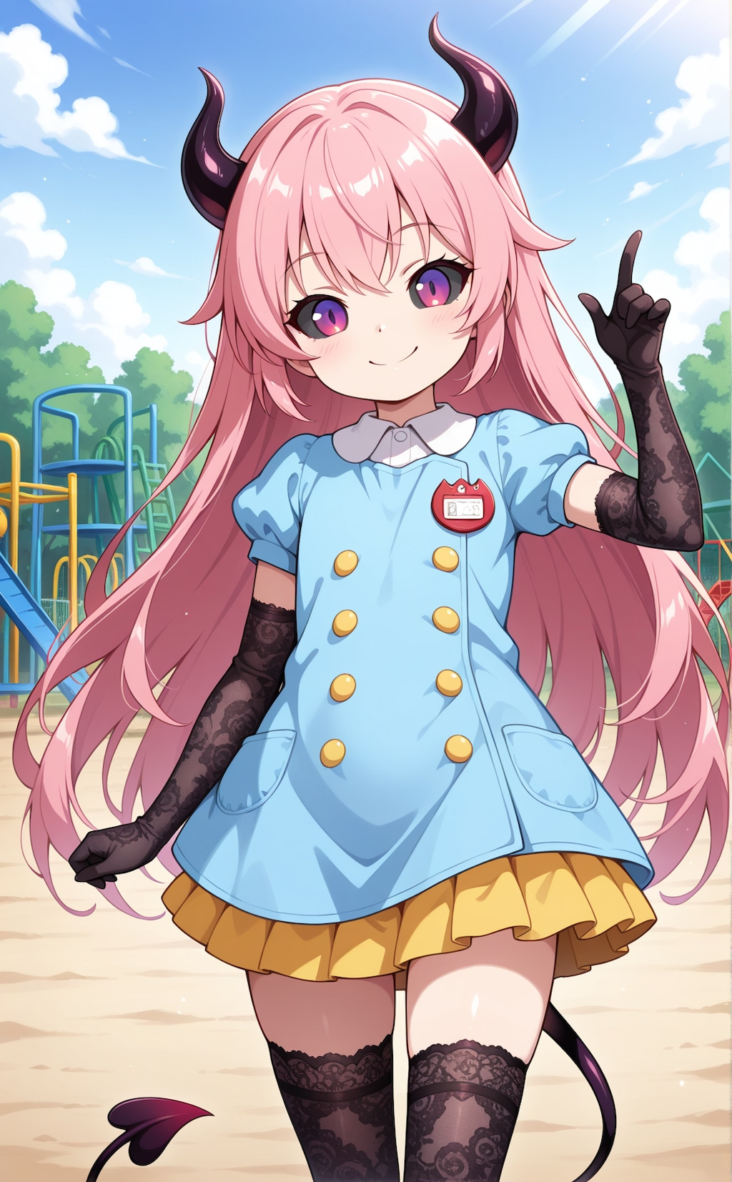 魔王ょぅι"ょ公園に行く