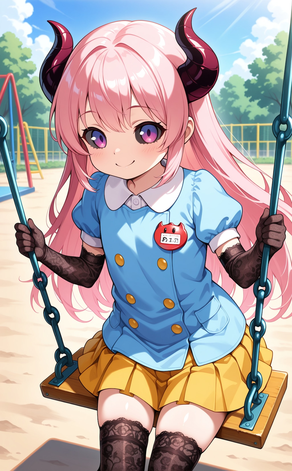 魔王ょぅι"ょ公園に行く