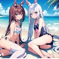 架空ウマ娘・水着イベント開催！（１５） 3枚目