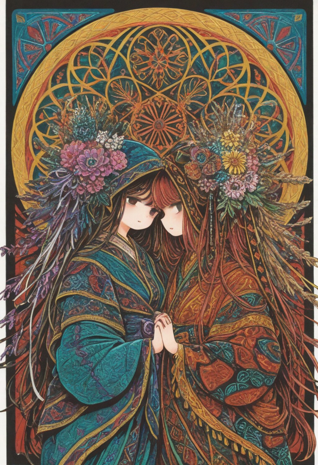 表紙イラストのような雰囲気のイラスト集