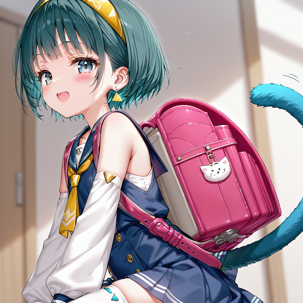 化け猫小学生 | の人気AIイラスト・グラビア