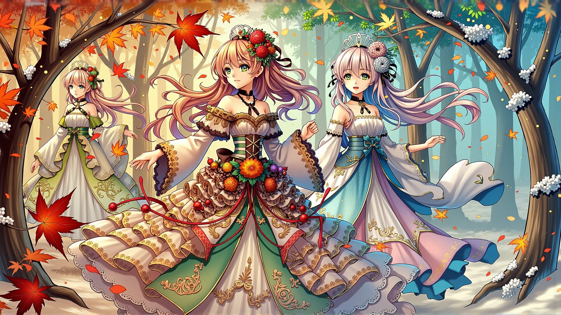 季節の移り | の人気AIイラスト・グラビア