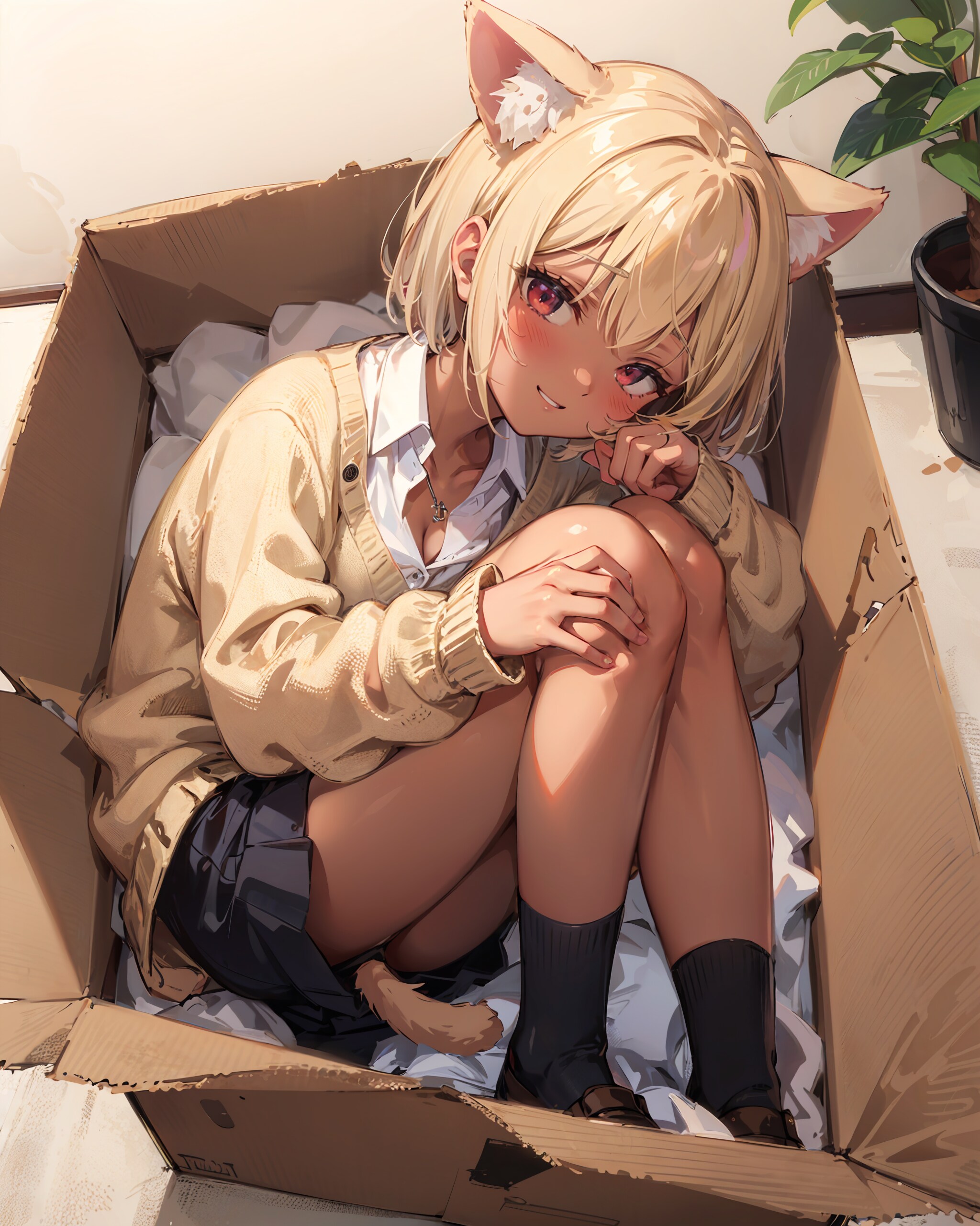拾って欲しいニャン♪