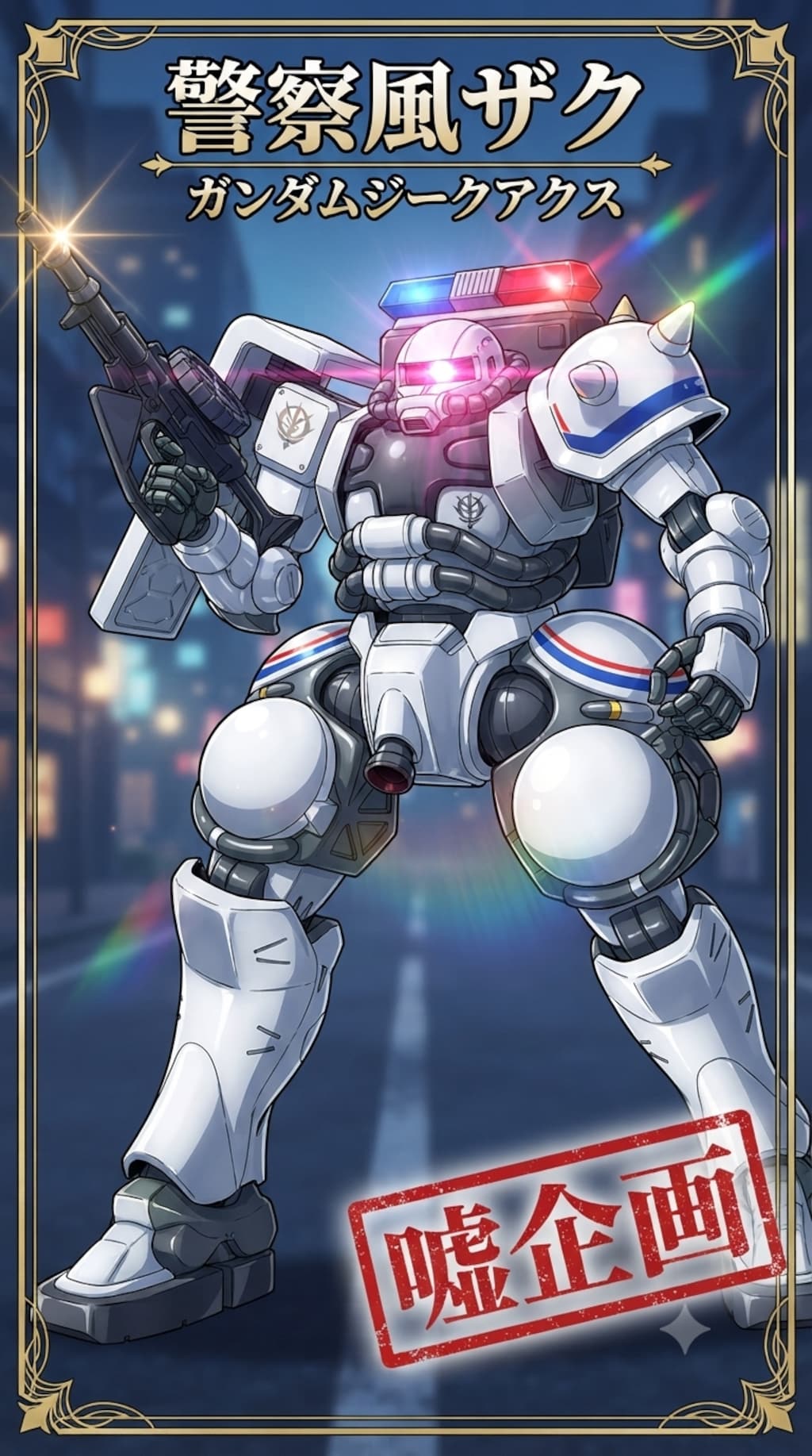 警察風ザク