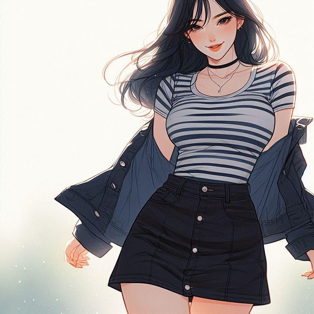 肩落としデニム