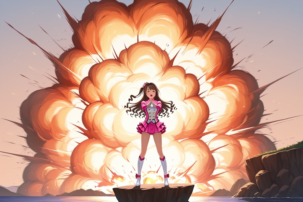 意外とノリノリである