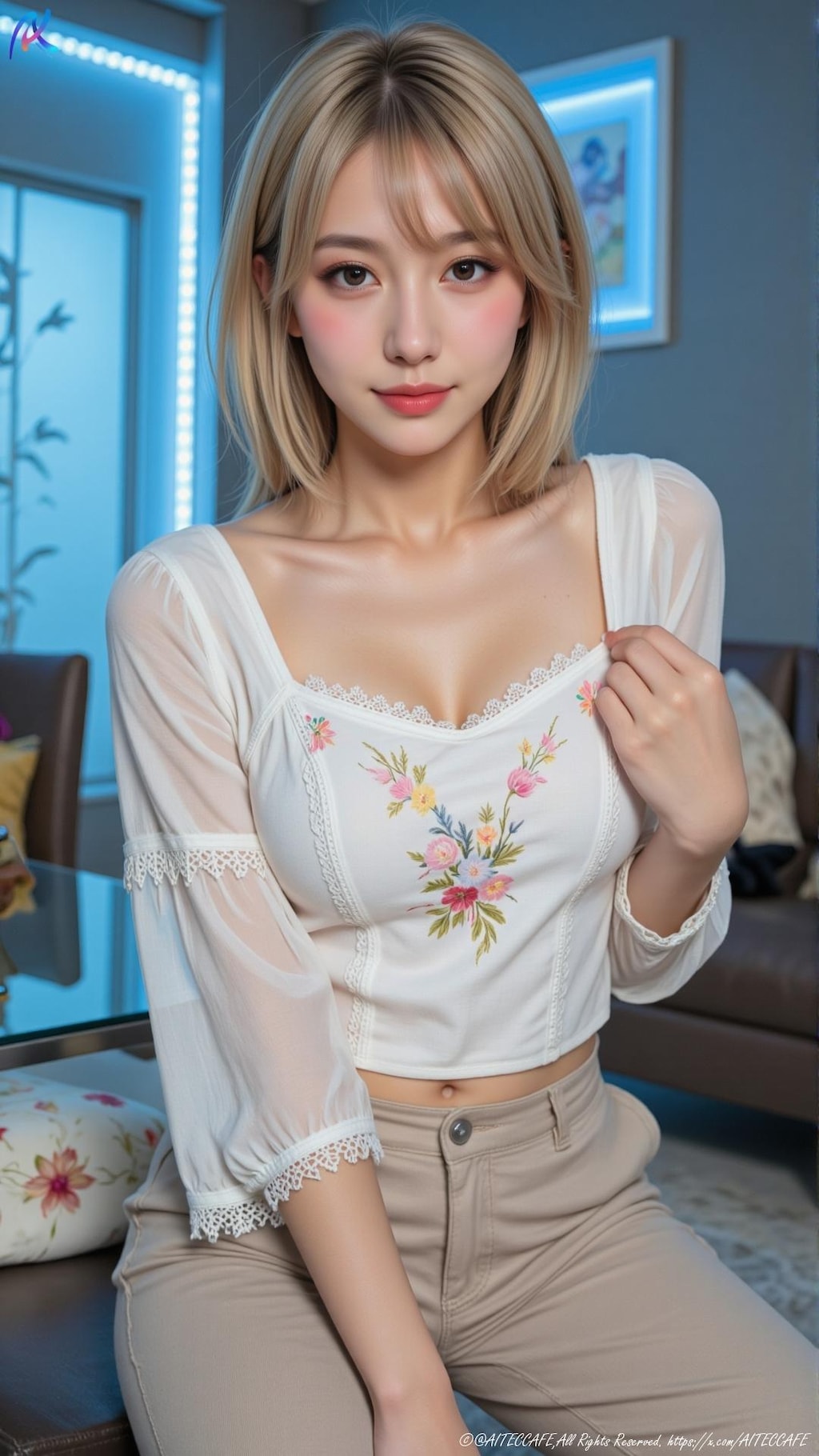 デコラティブブラウス＆フリンジ