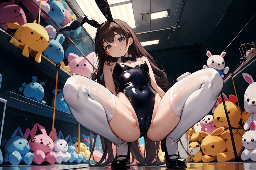 オモチャ屋さんのうさぎちゃん
