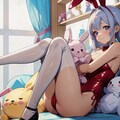 オモチャ屋さんのうさぎちゃん 2枚目
