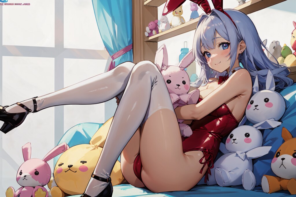 オモチャ屋さんのうさぎちゃん