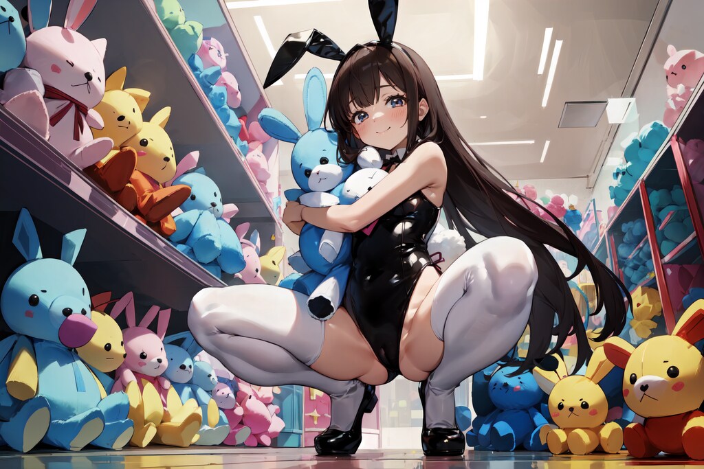 オモチャ屋さんのうさぎちゃん