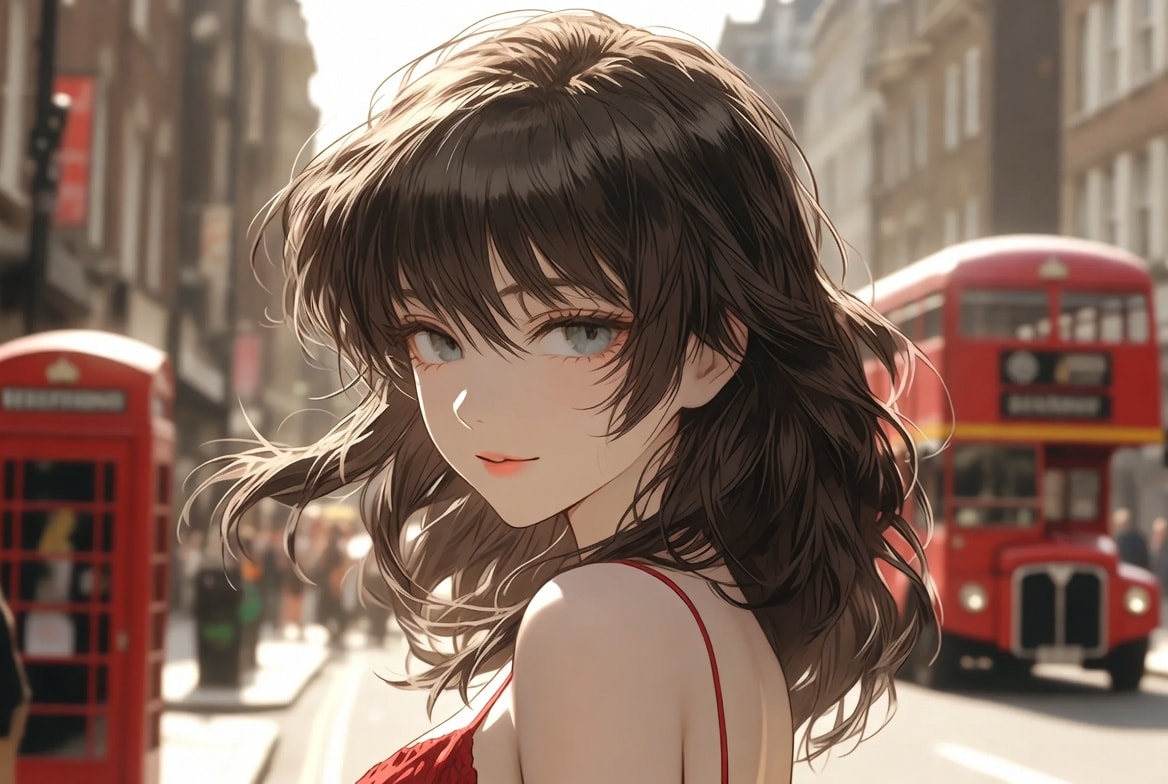 洋楽カバー曲のイラスト案