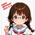 Happy Birthday 委員長ちゃん！　～眼鏡三つ編み企画2nd season始まります～ 9枚目