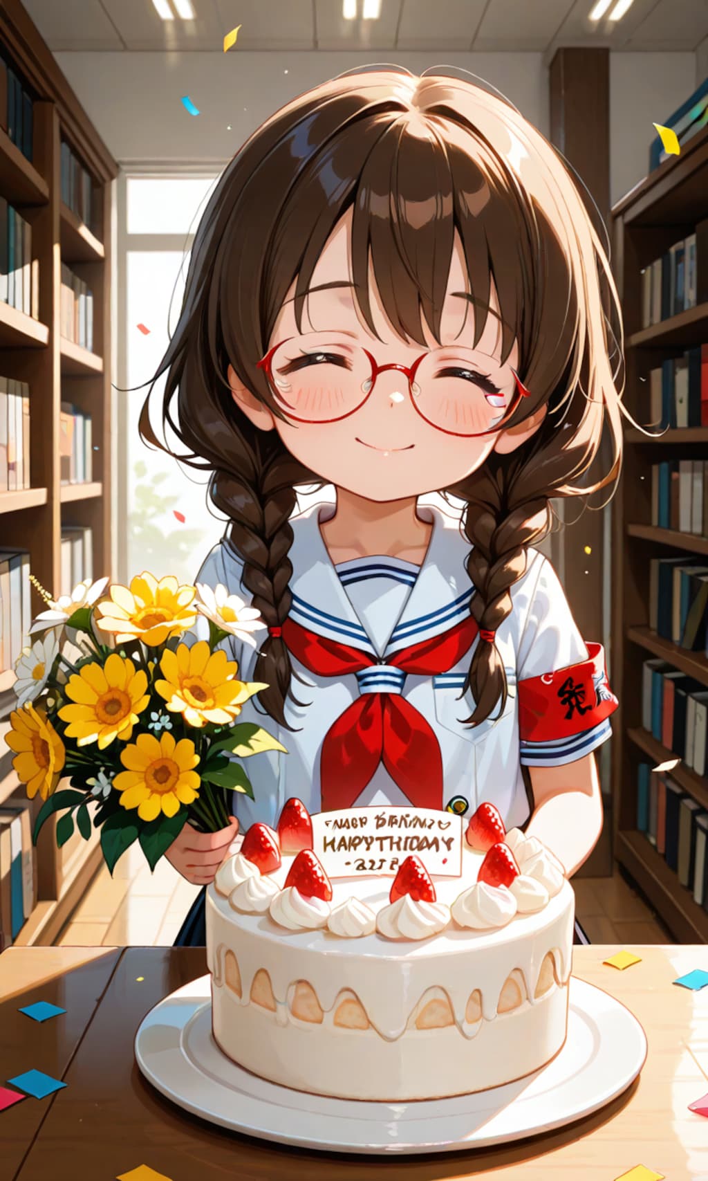 Happy Birthday 委員長ちゃん！　～眼鏡三つ編み企画2nd season始まります～
