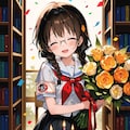 Happy Birthday 委員長ちゃん！　～眼鏡三つ編み企画2nd season始まります～ 2枚目