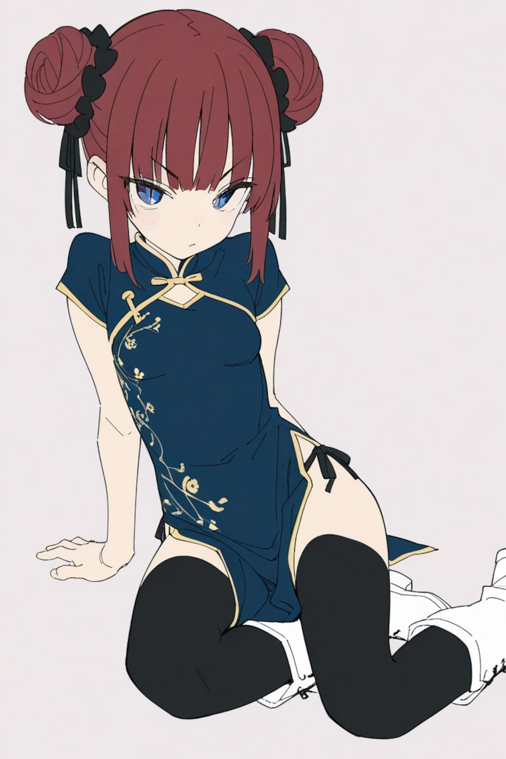 赤毛猫目ちゃん（チャイナ服）