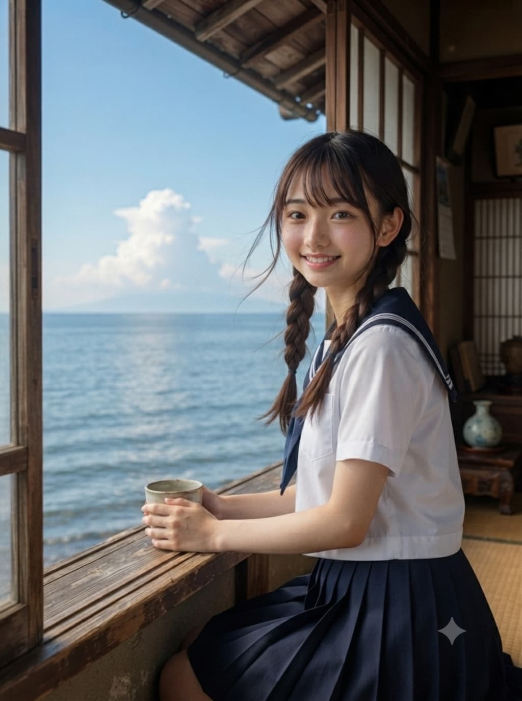 海を眺めるとき....