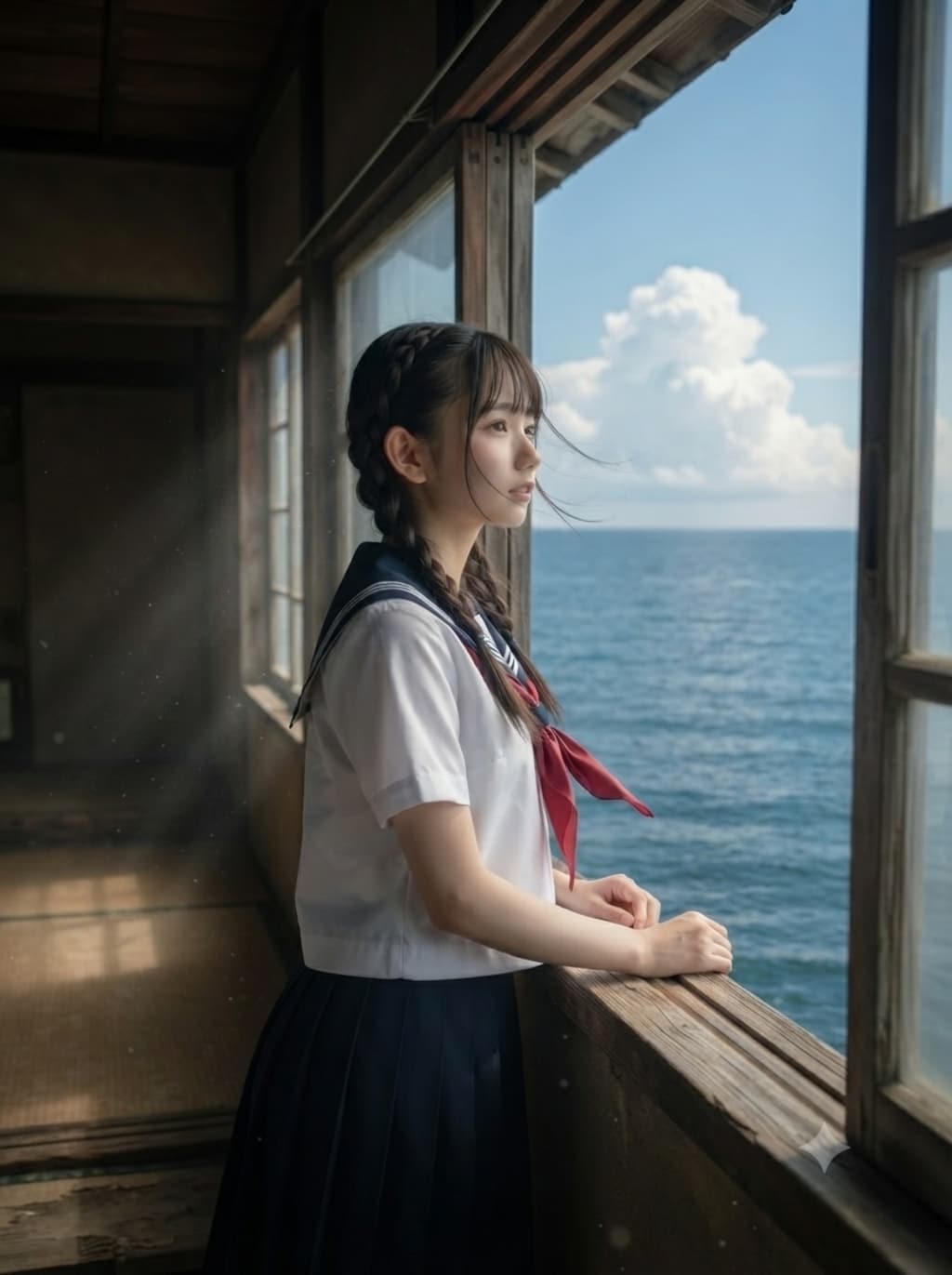 海を眺めるとき....