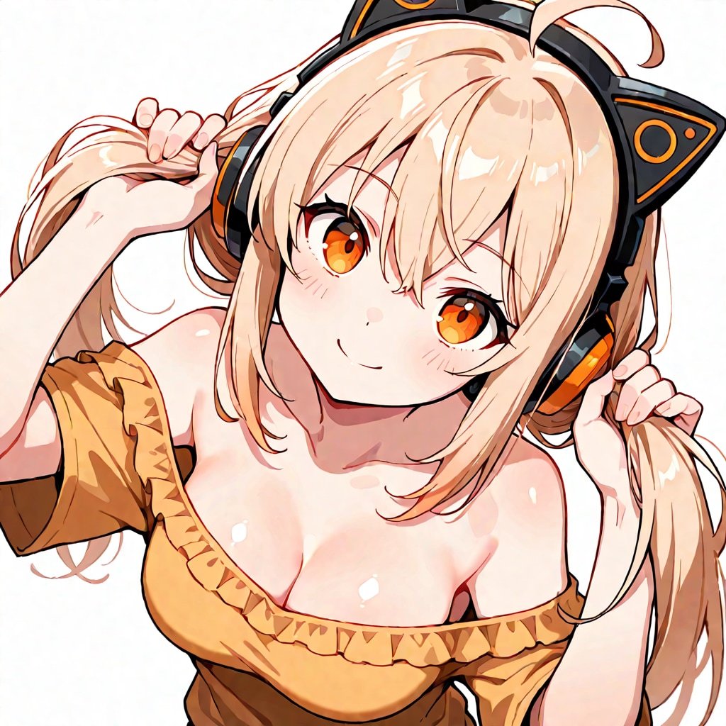 LILYで手ツインテ