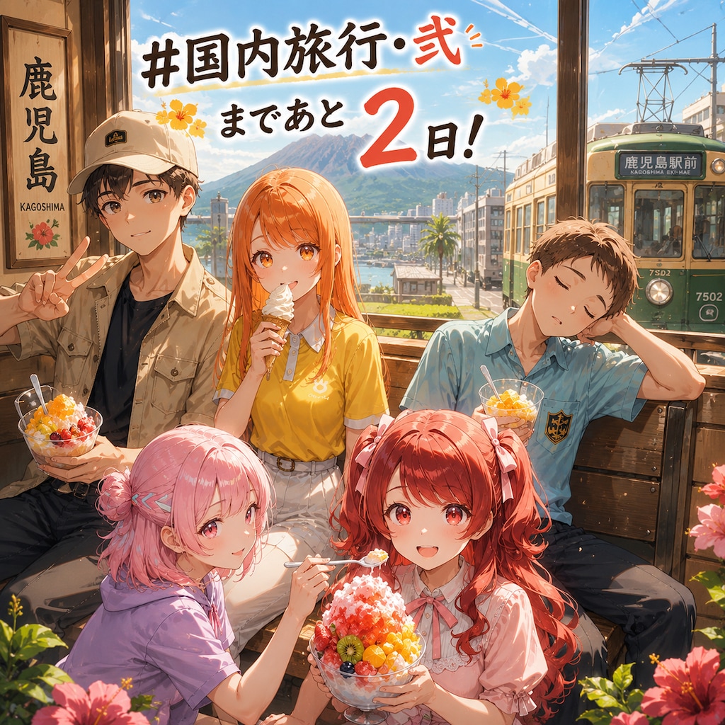 あと2日🍧 #国内旅行･弐