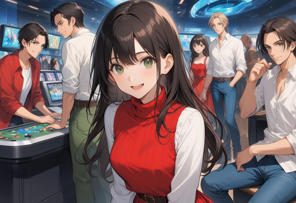 利奈さん(うちの娘)とゲーセンデート