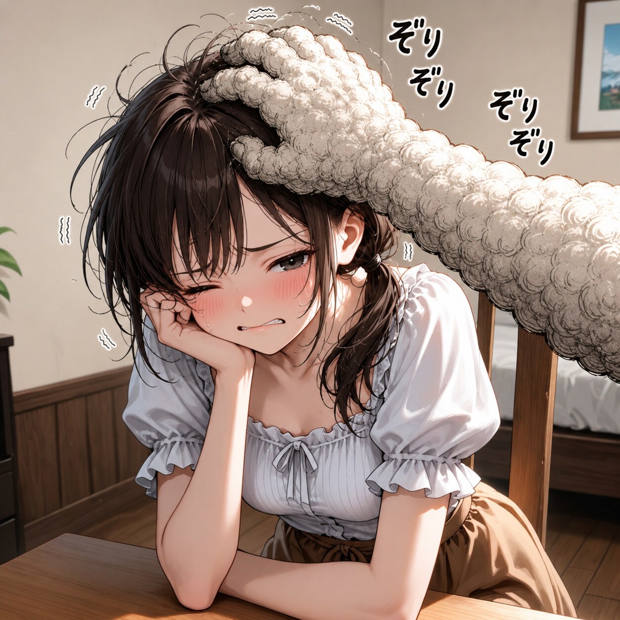 なでなで…？ | の人気AIイラスト・グラビア