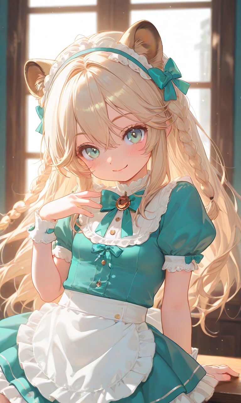 メイドさんやってみるっ！