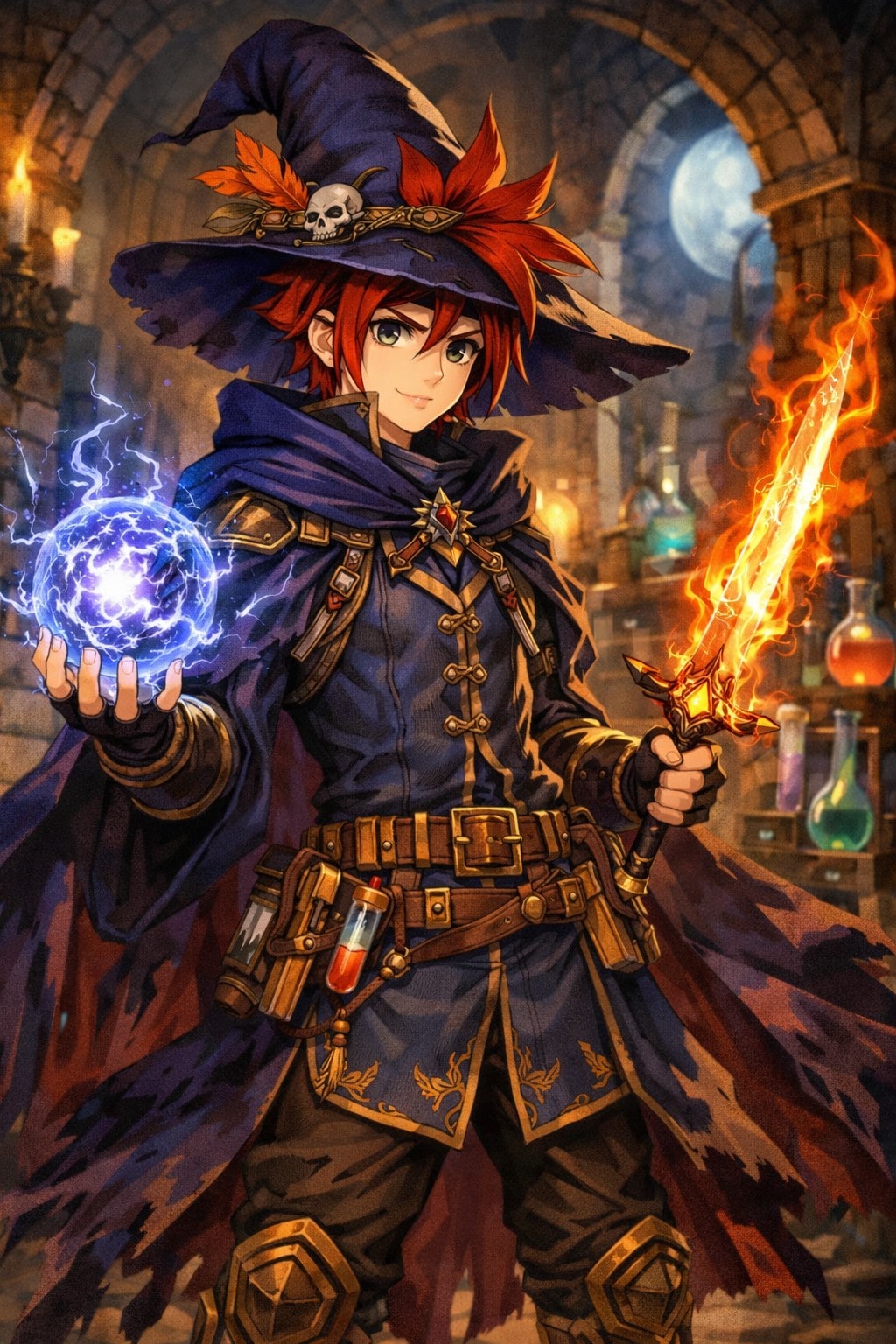 クロノとルッカ、魔法使いにジョブチェンジ（おまけルッカ2パターン） | の人気AIイラスト・グラビア