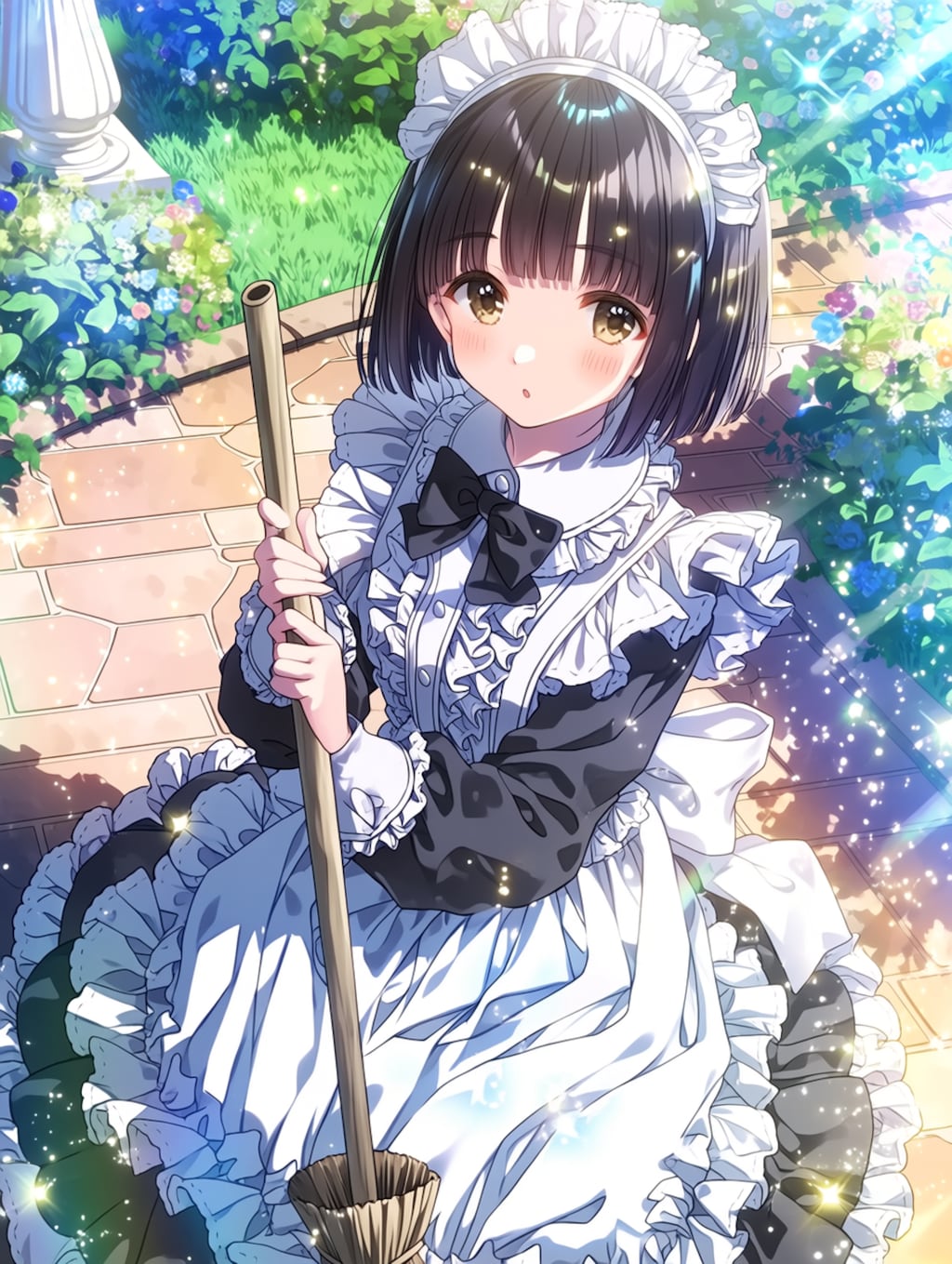 続・メイドドレス(フリルマシリボンマシ)