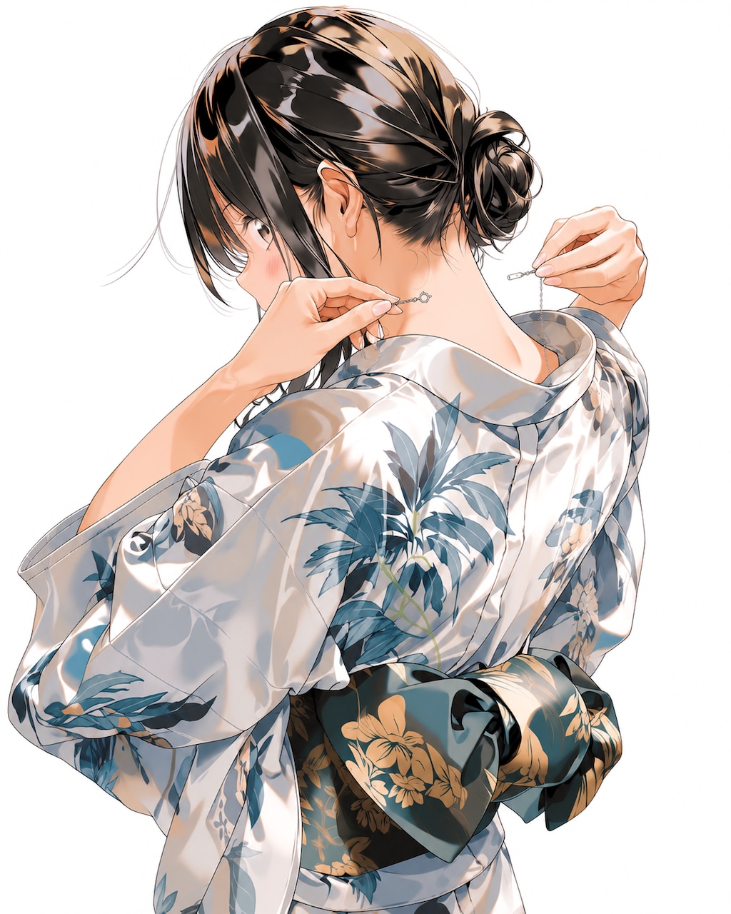 浴衣姿の彼女