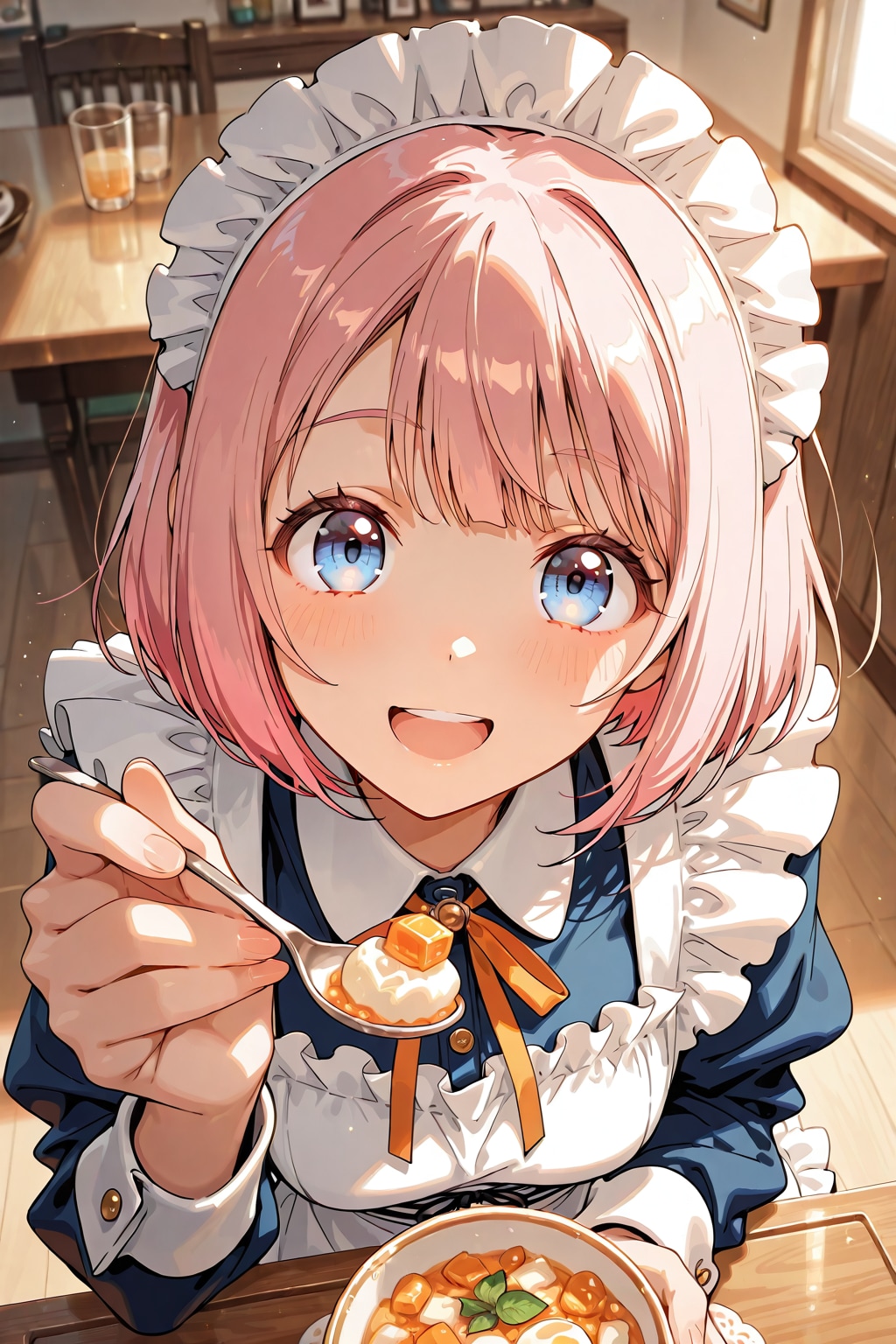 はい。あーん。 | の人気AIイラスト・グラビア