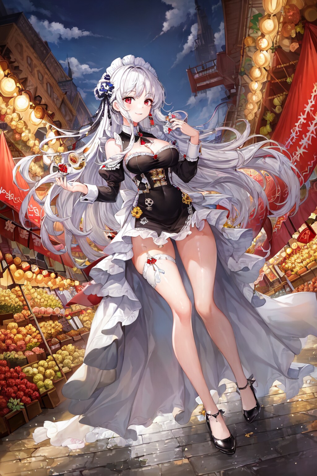 ウェスティリア夜市の看板娘