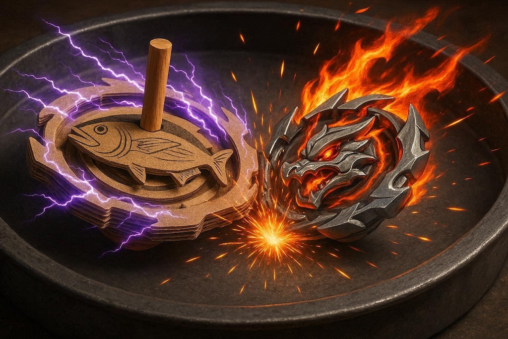 爆転シート段ボールブレード